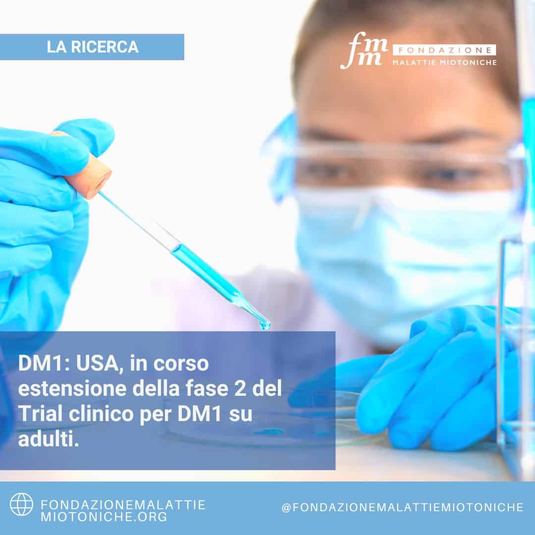 Trial clinico fase 2 DM1 USA- FMM-sito