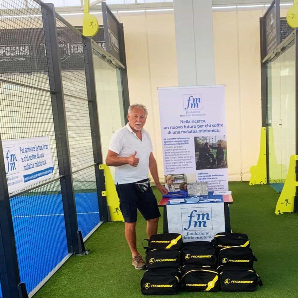 Il padel per ricerca sulle malattie miotoniche-FMM