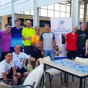 TORNEO DI PADEL A BOIRO TORINO - IN CAMPO PER LA RICERCA SULLE MALATTIE MIOTONICHE
